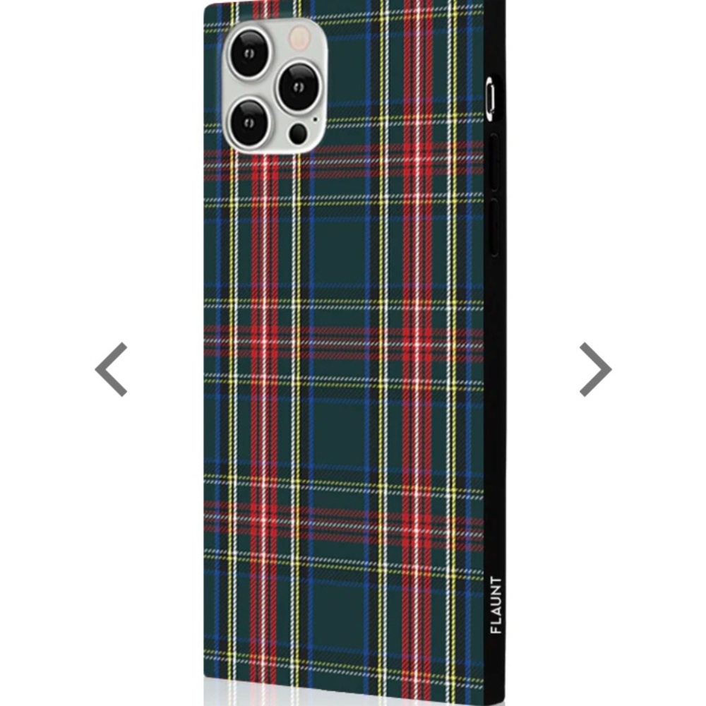 FLAUNT- plaid phone case iPhone 12/ 12 pro